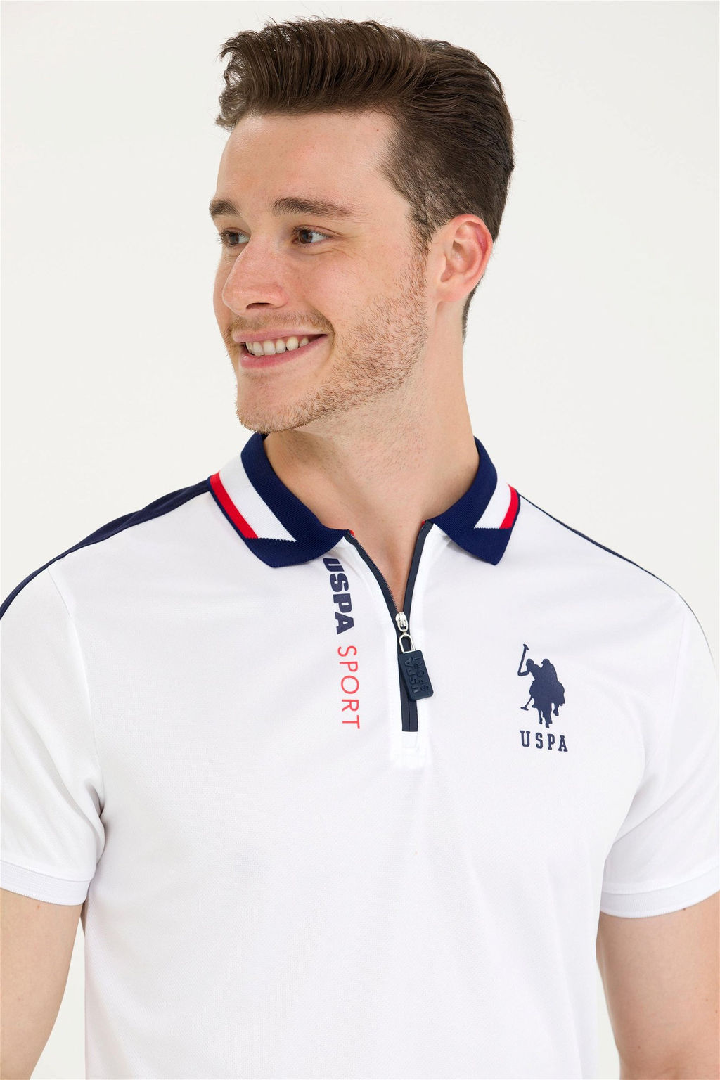 Мужская белая футболка - U.s. polo assn фото 8