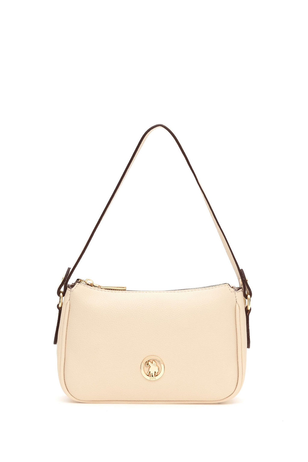 U. S. Polo Assn / Женская бежевая сумка через плечо - U.s. polo assn фото 3