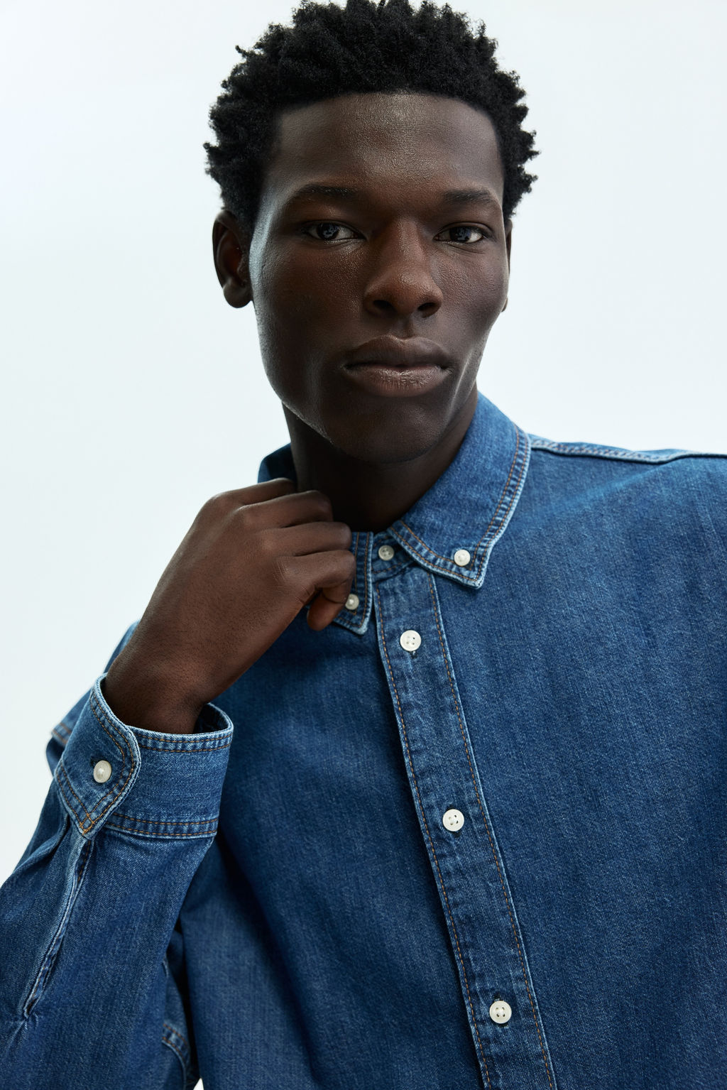 Camisa denim Oversized Fit - H&m фото 5