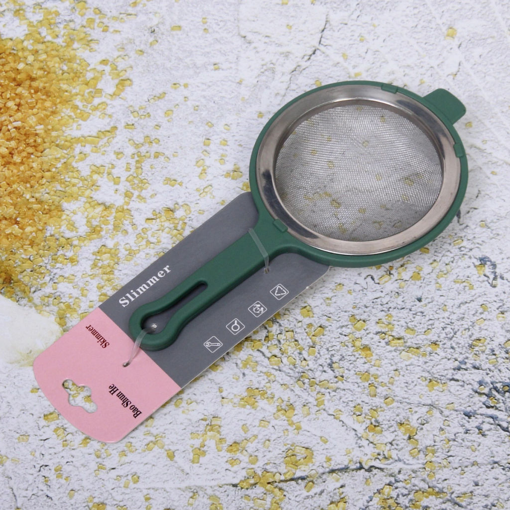 Цена за 5 шт. Сито металлическое в пластиковой оправе 10*19см