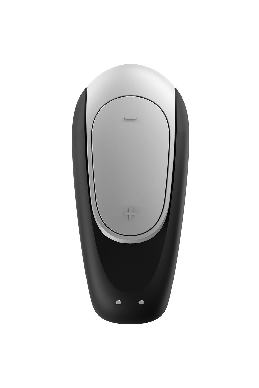 Стимулятор для пар Satisfyer Double Love Connect App с пультом ДУ, силикон, чёрный, 9 см