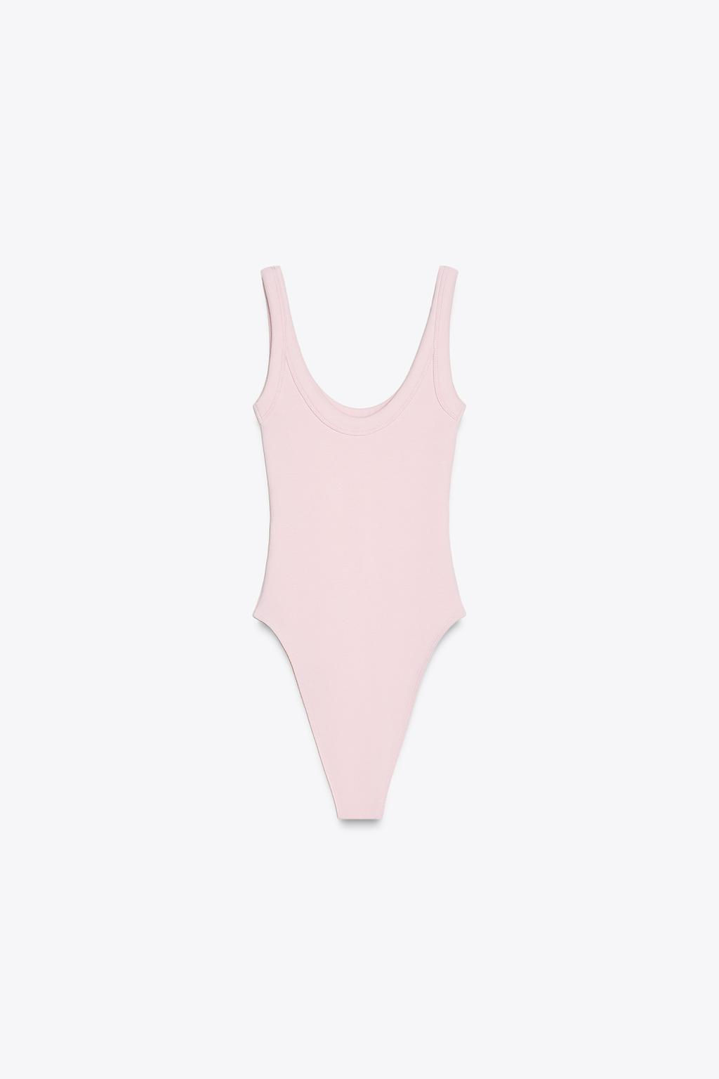 RIBBED BODYSUIT - Zara фото 19