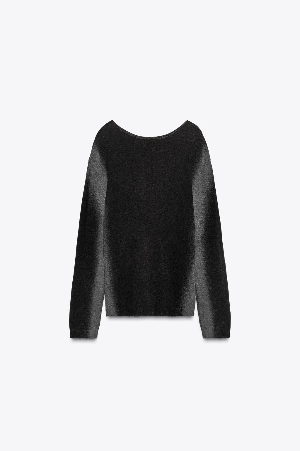 BLURRED PRINT KNIT SWEATER - Zara фото 6