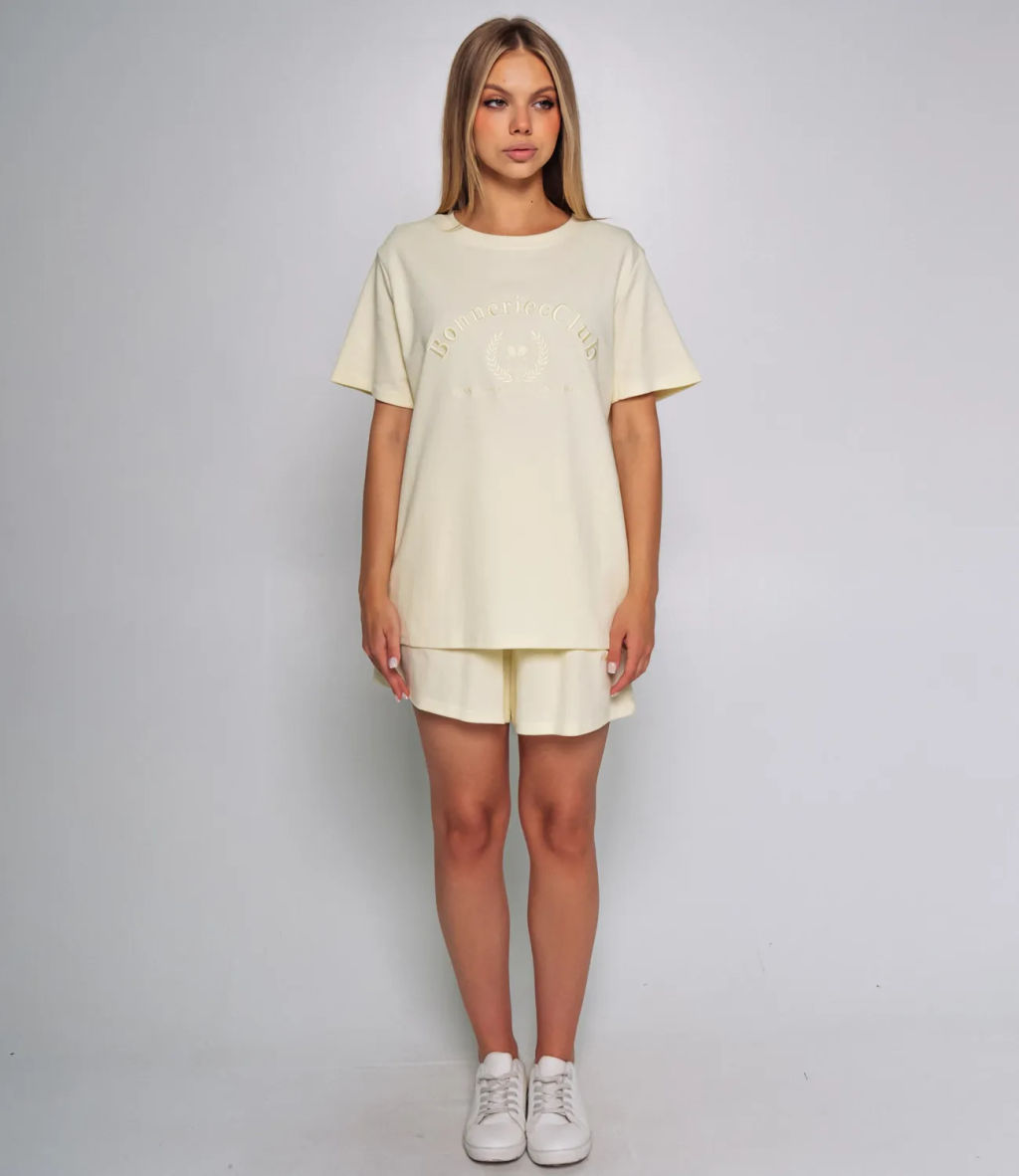 Костюм #КТ38-5, светло-жёлтый - Dommod фото 2