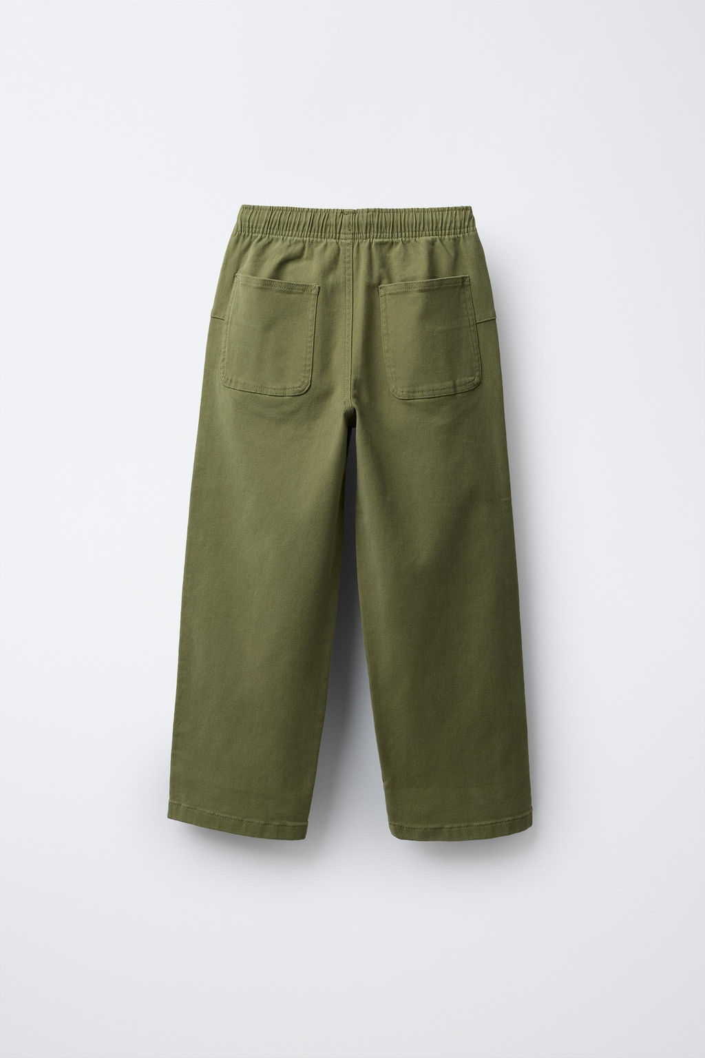 STRAIGHT TROUSERS WITH LABEL - Zara фото 2