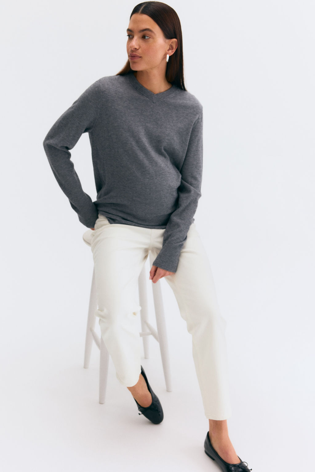 MAMA Slim Mom Ankle Jeans - H&m фото 4
