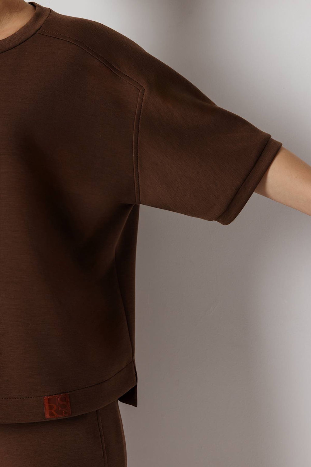 Блузка женская 4482Т/03/Коричневый