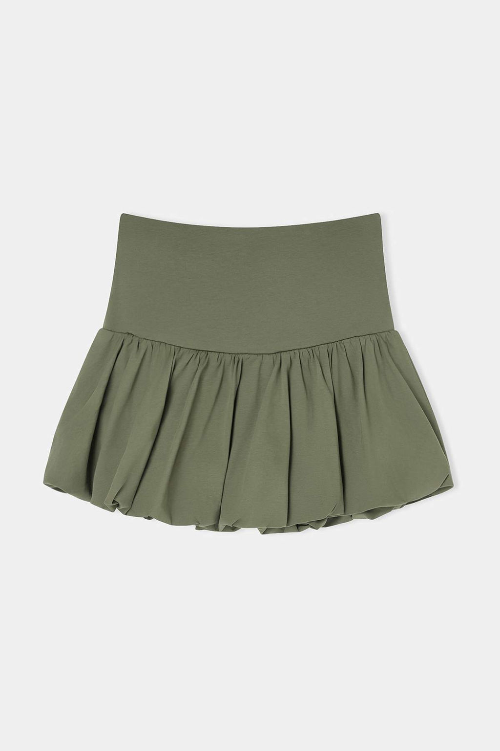 Siyah Duz Balon Normal Bel Mini Pamuklu Esnek Orme Etek TWOSS26ET00138 - Trendyolmilla фото 4