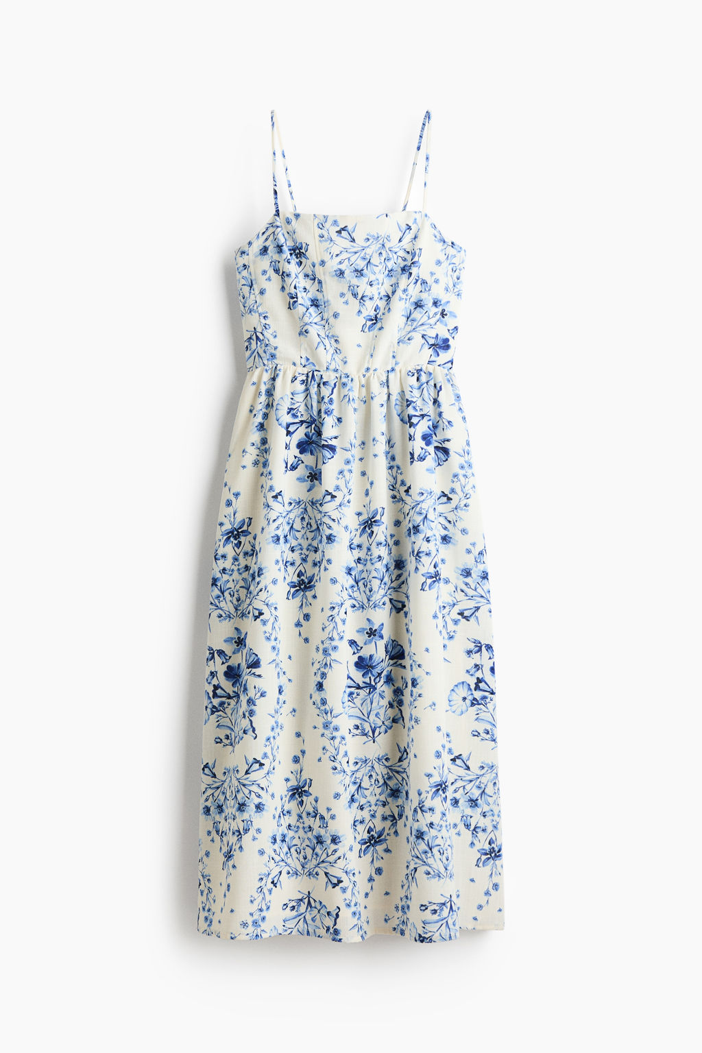 Vestido midi con tirantes finos - H&m фото 4