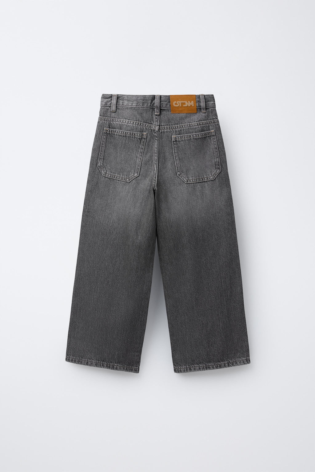 SEAM DETAIL WIDE-LEG JEANS - Zara фото 2
