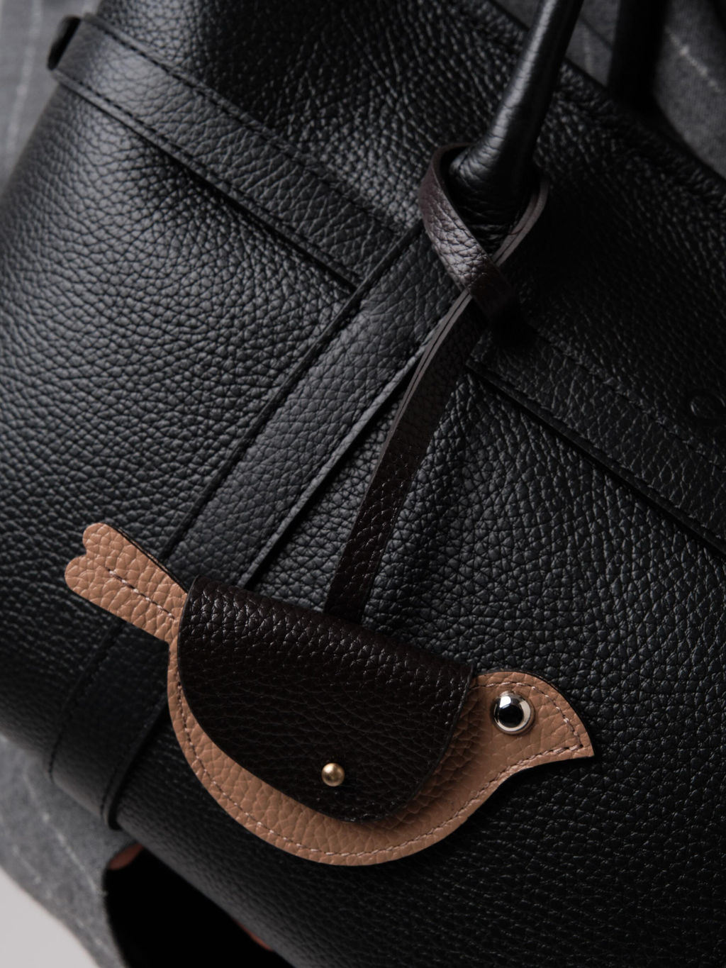 Кожаная сумка Birdy DBR 31229 черный  фото 9