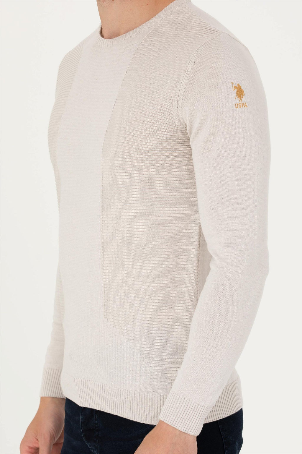 U. S. Polo Assn Мужской свитер с камнем - U.s. polo assn фото 13
