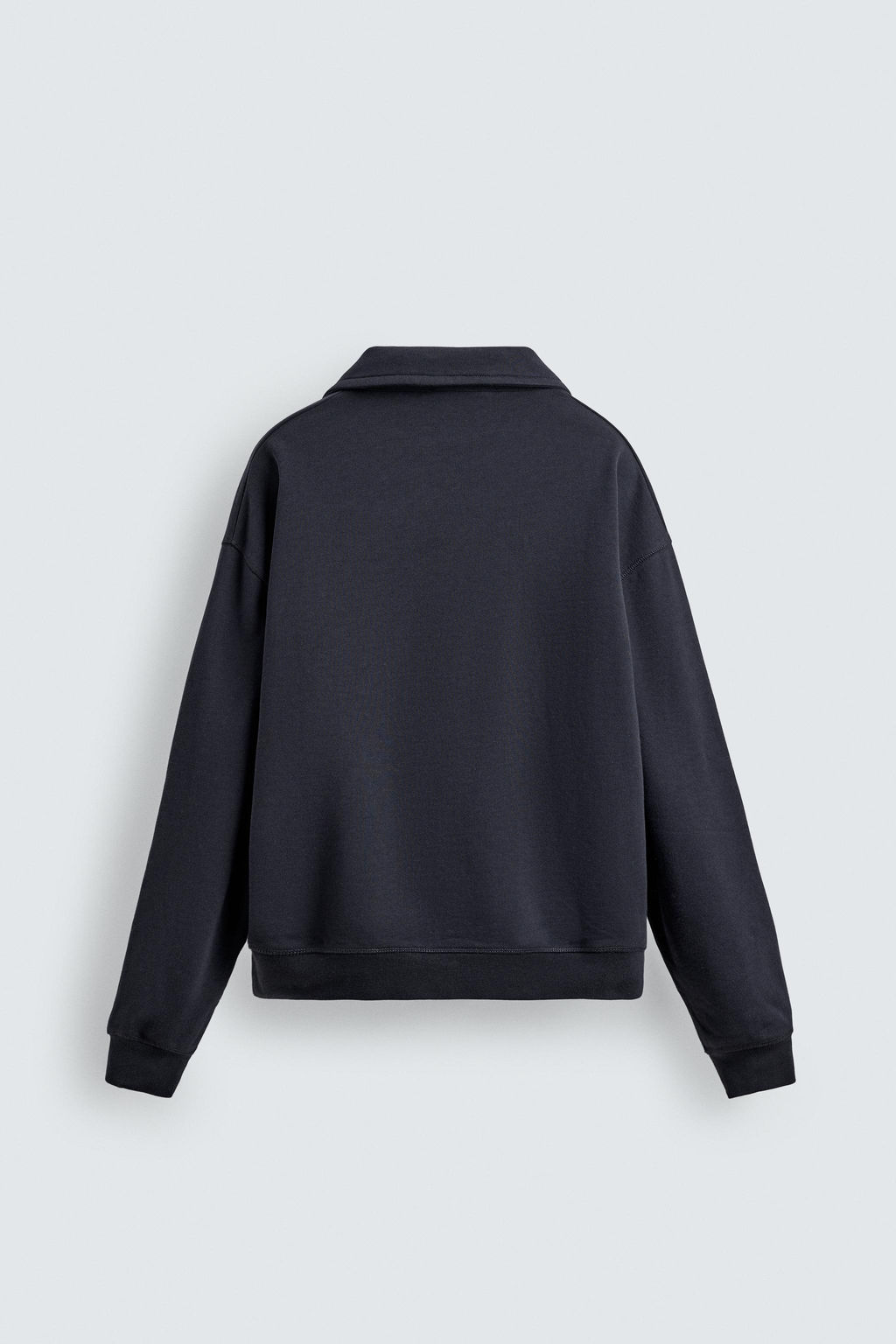 COTTON POLO SWEATSHIRT - Zara фото 7
