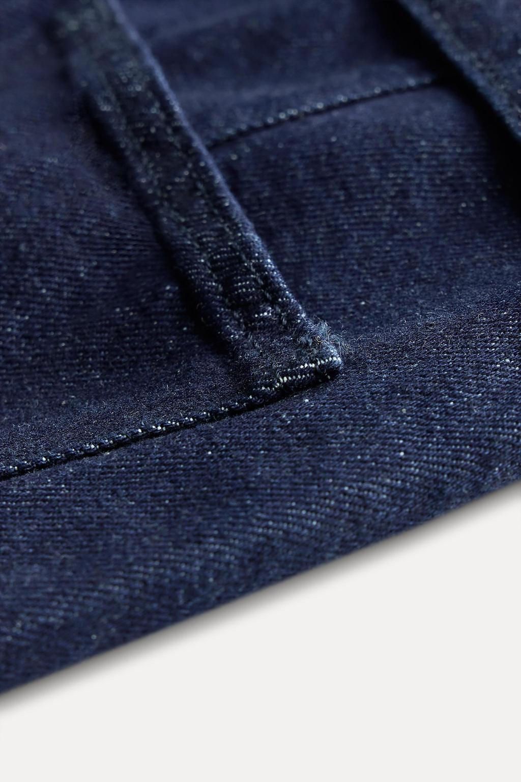 ZW COLLECTION STRAIGHT-LEG MID-RISE JEANS - Zara фото 21