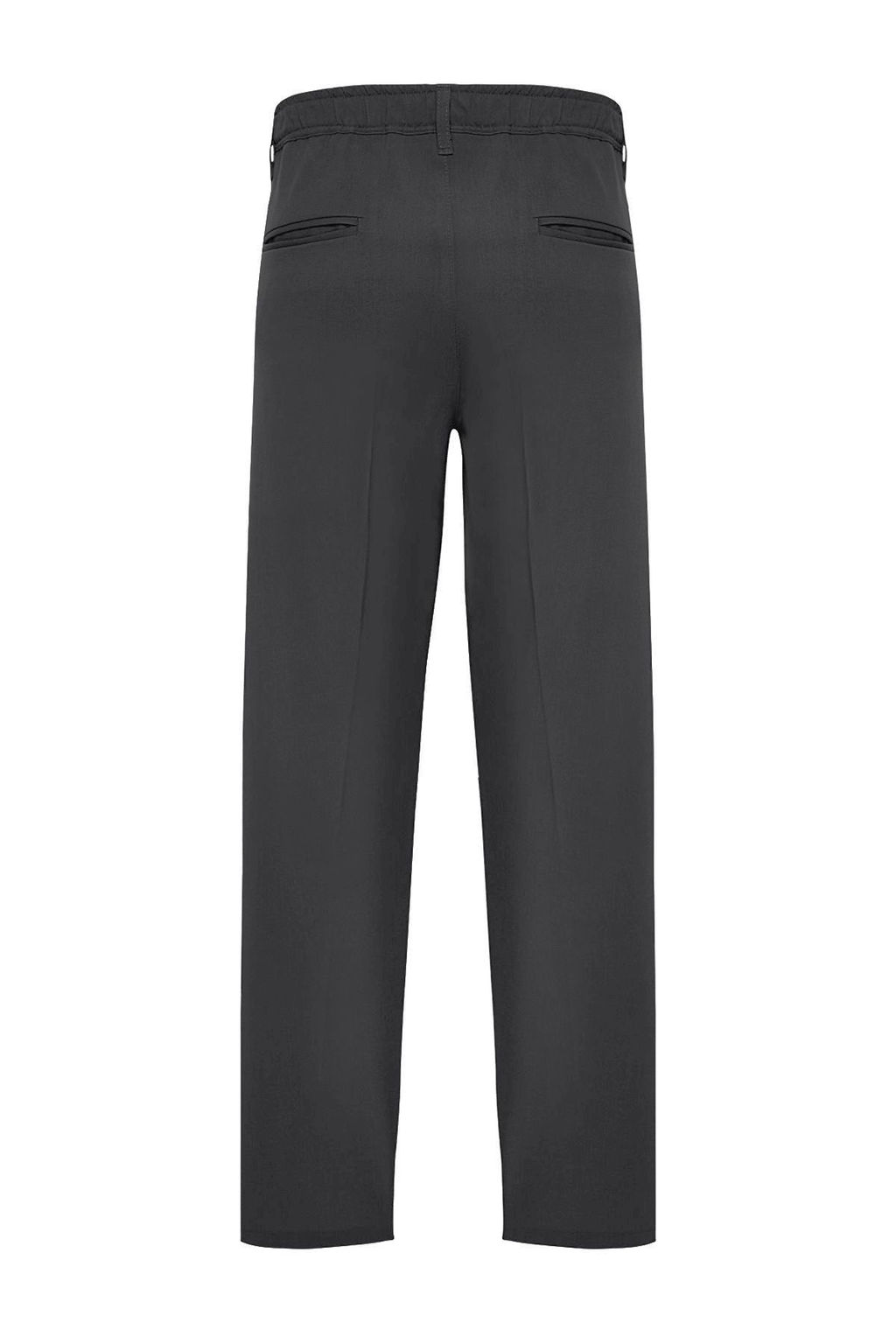 Antrasit Pileli Klasik Baggy Fit Kumas Pantolon TMNSS24PL00024