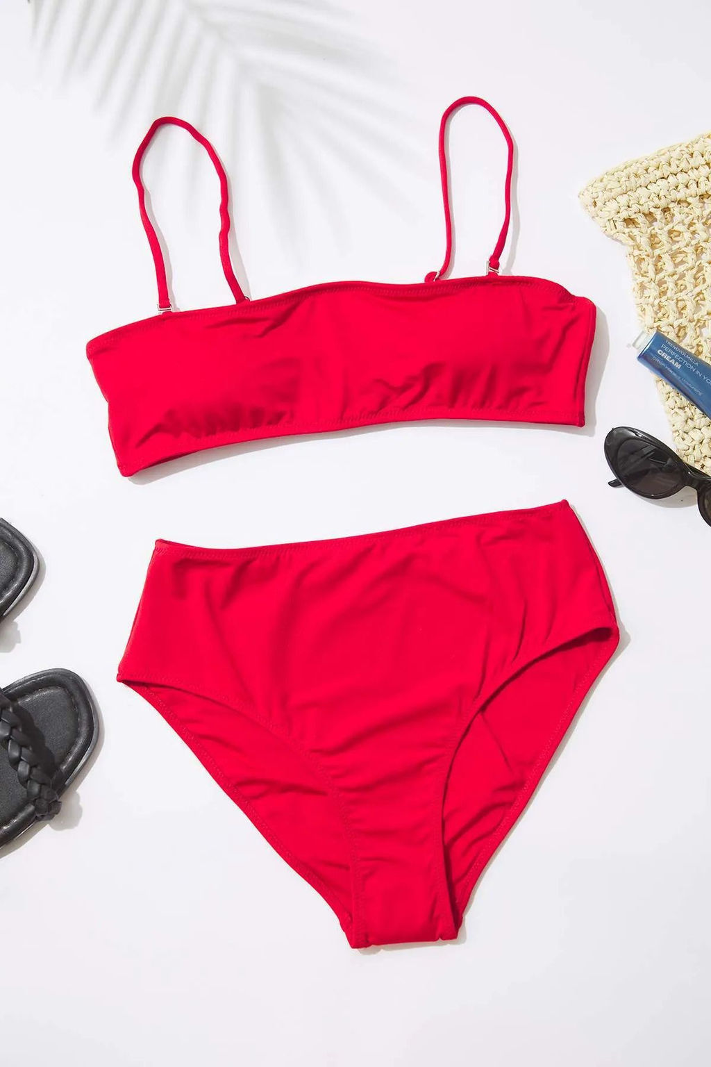 TRENDYOLMILLA Siyah Yuksek Bel Regular Bikini Alt? TBESS25BA00022  фото 22