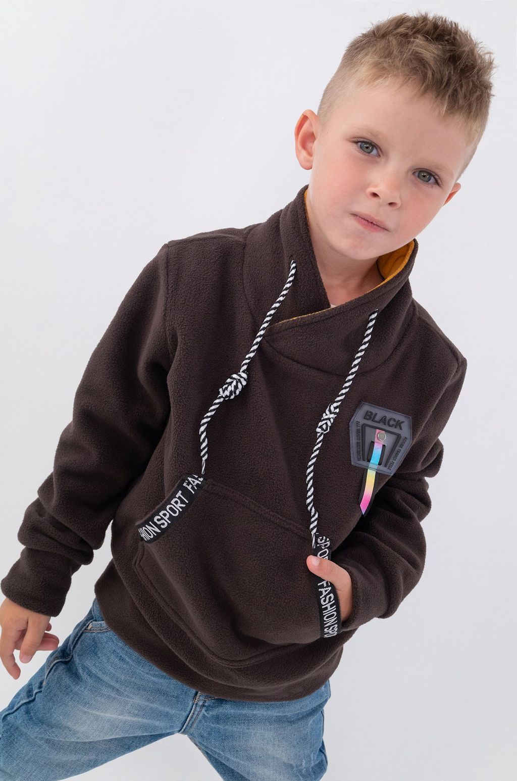 Флисовый джемпер для мальчика Bonito  фото 5