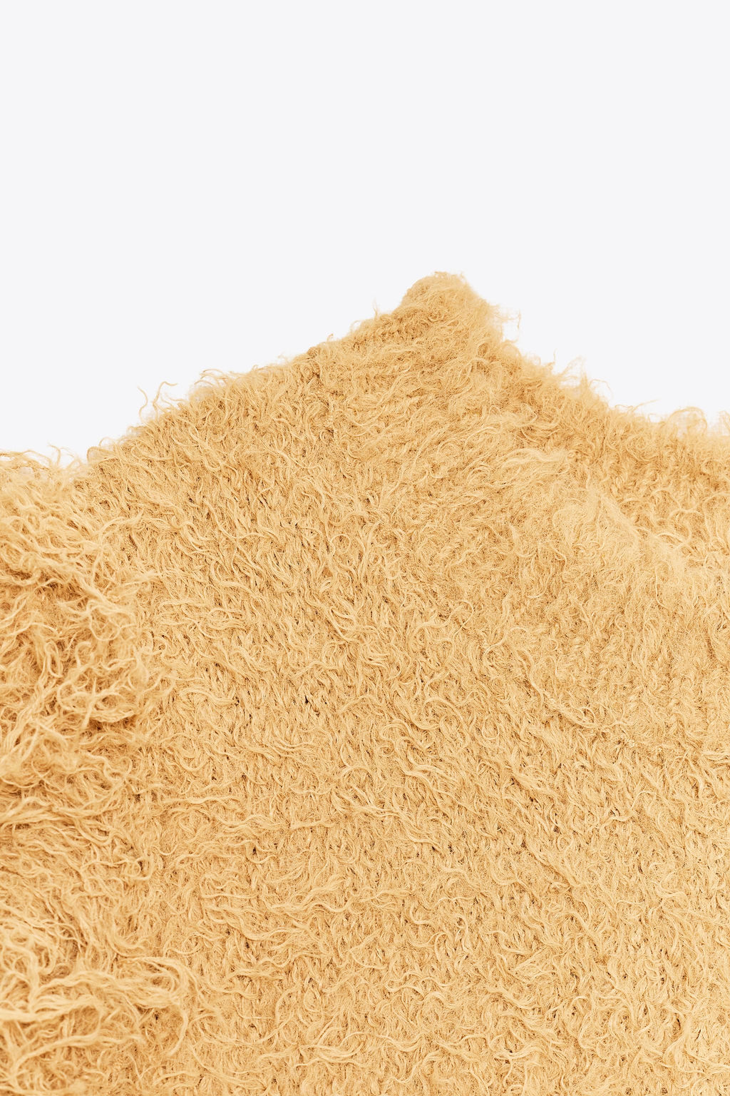 FAUX FUR KNIT TOP - Zara фото 8