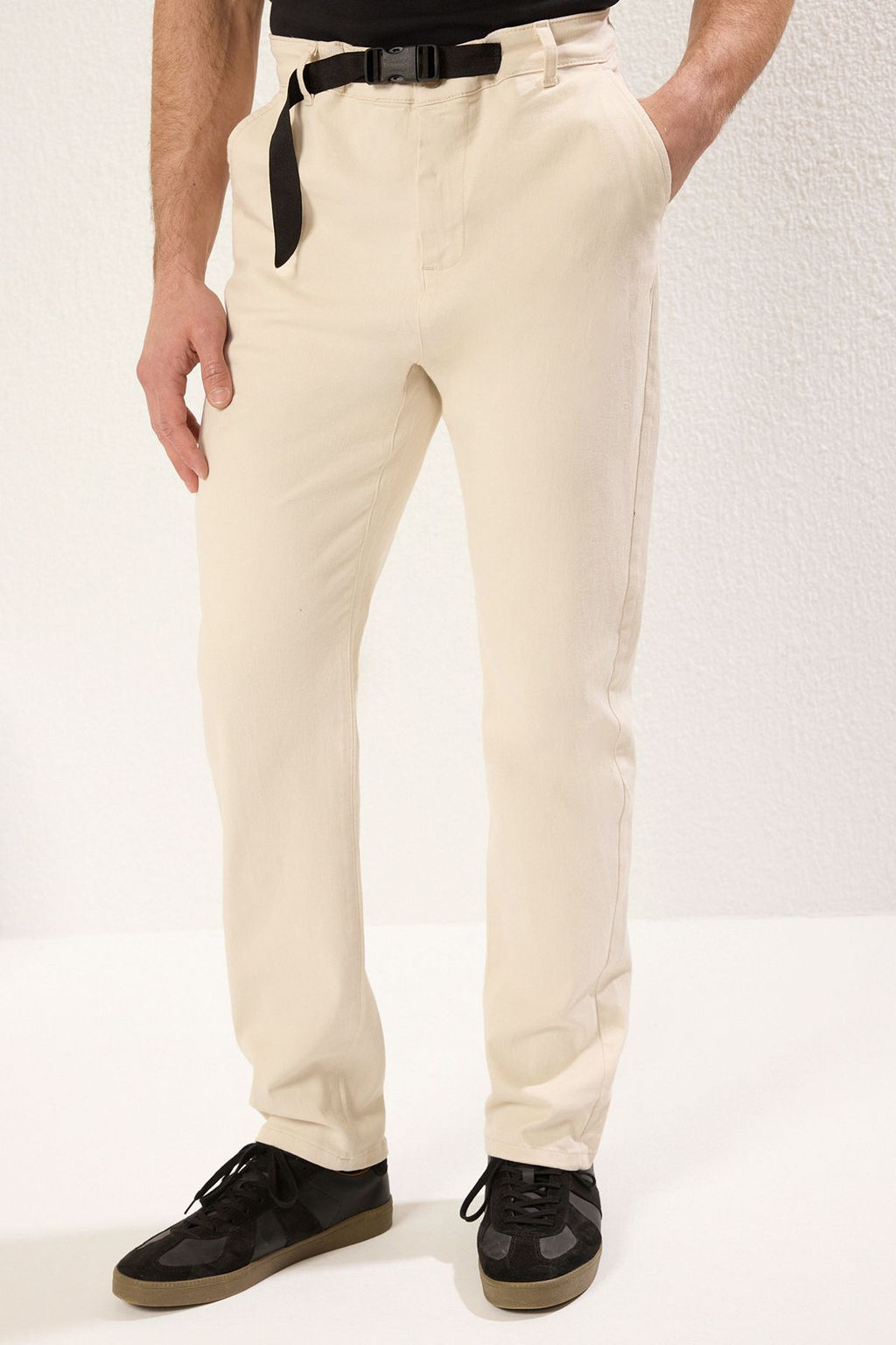 TRENDYOL MAN Tas Straight Fit Beli Kemer Tokal? Pantolon TMNSS25PL00011 - Trendyolmilla фото 5
