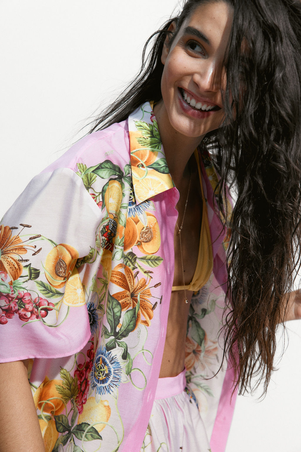 Camisa oversize estampada - H&m фото 5