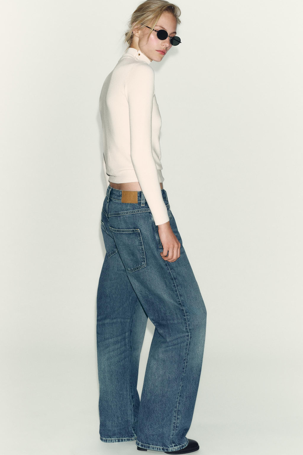 KNIT JUMPER WITH BUTTONS - Zara фото 4