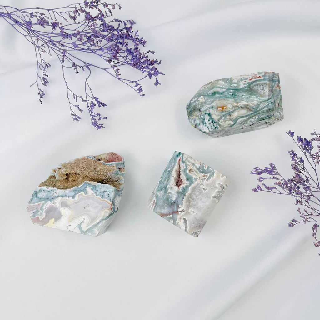 Кристалл из Мохового агата