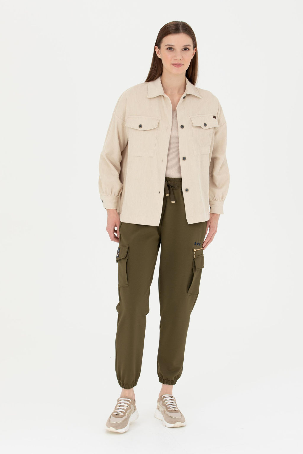 Женская рубашка с длинным рукавом Stone - U.s. polo assn фото 11