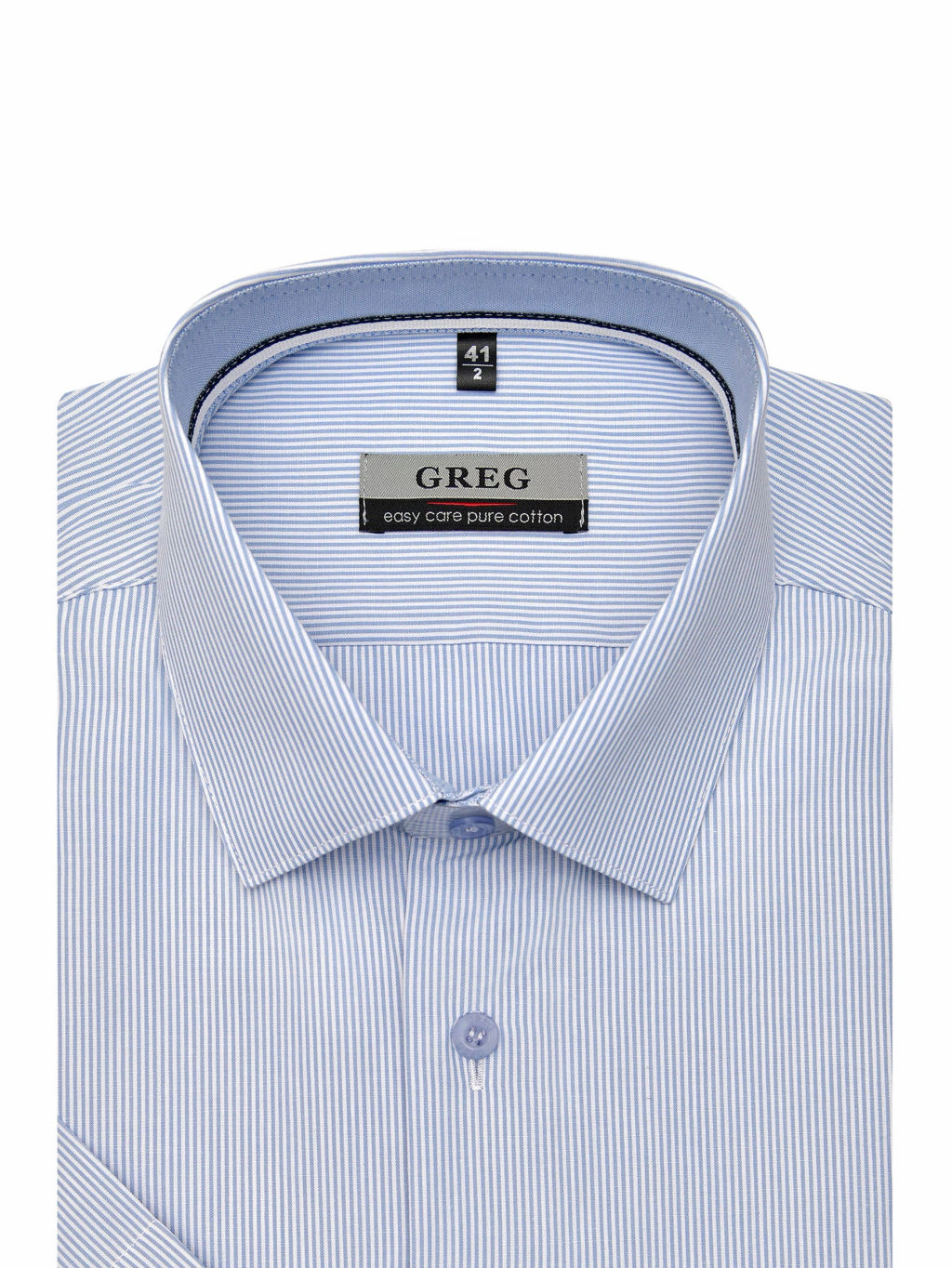 Сорочка мужская короткий рукав GREG 211/201/45018/1p  фото 3