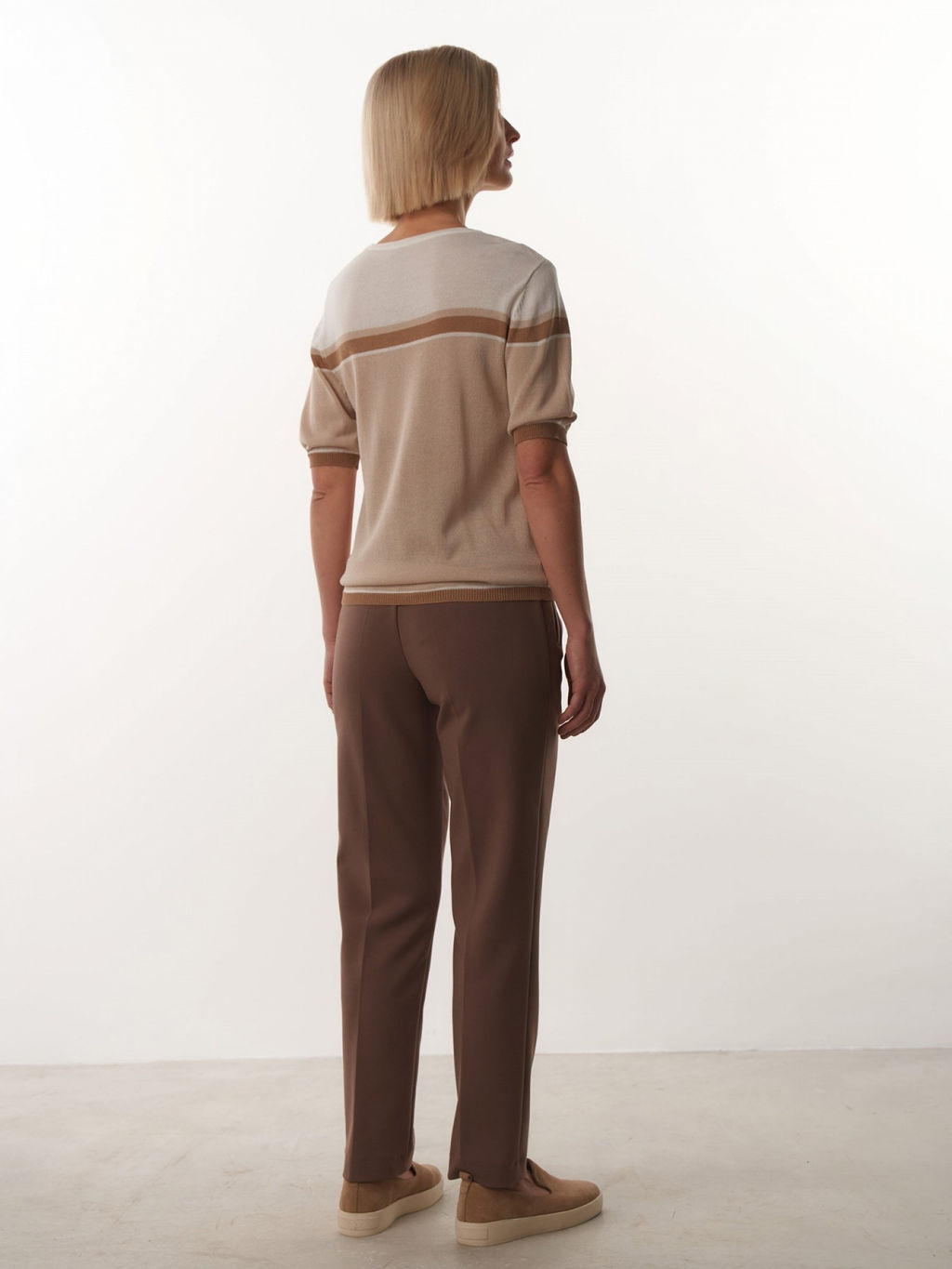 Conso / KJS 230707 - milk/beige Футболка Женская  фото 5