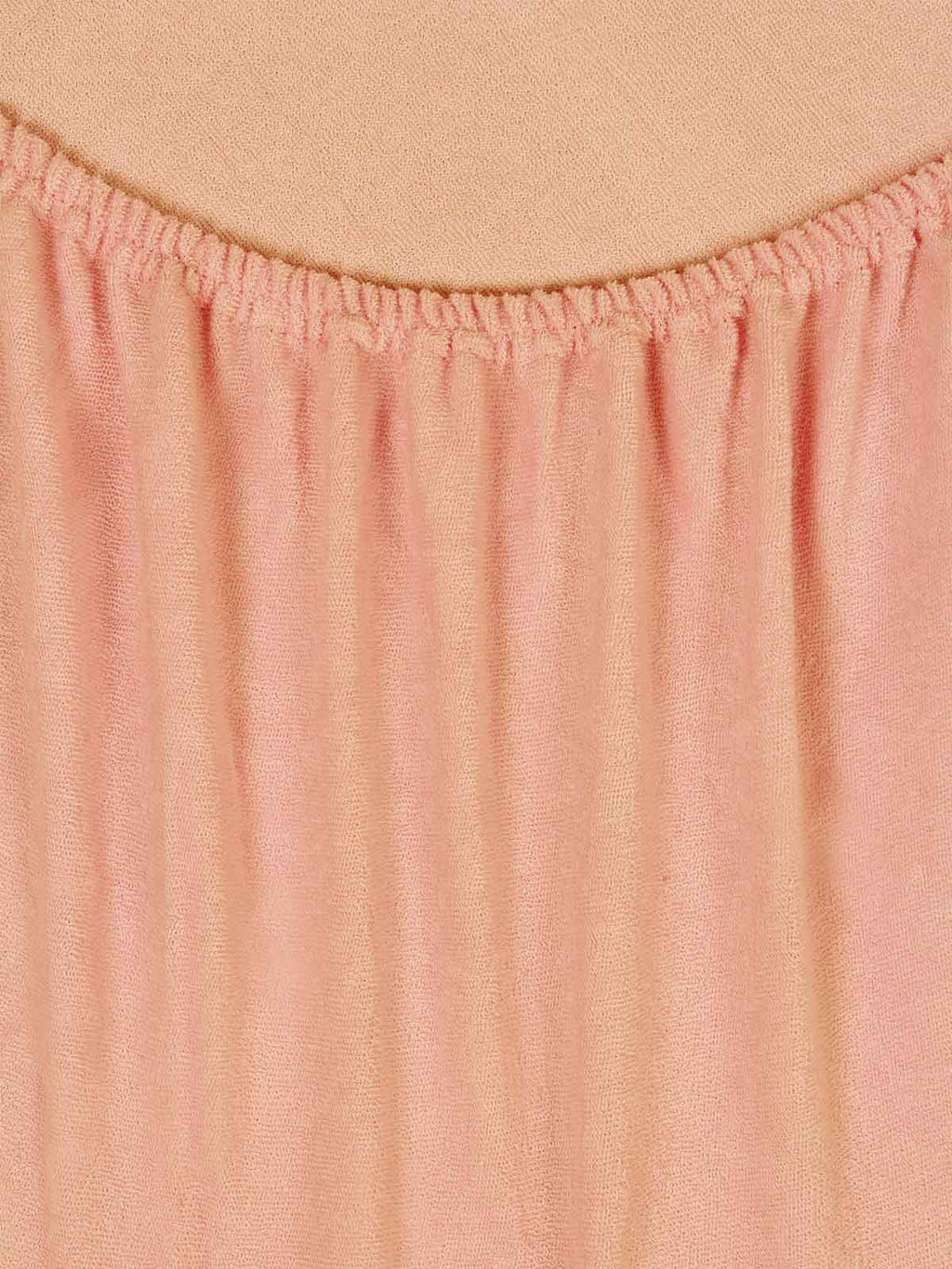 Простыня на резинке Махра - Персик 120*200*20