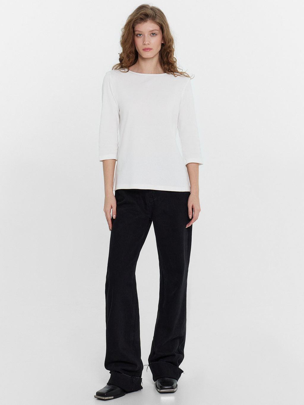 Джемпер женский белый белый песок 122650 - Mark formelle фото 3