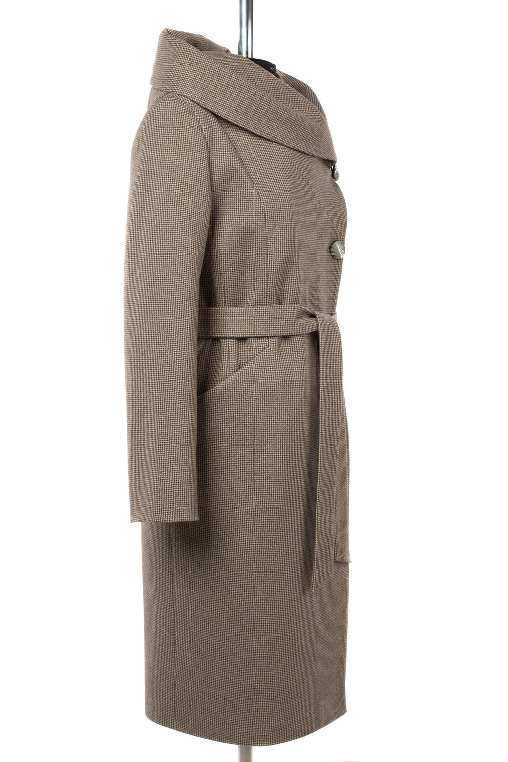 Пальто женское демисезонное (пояс) - El podio фото 11