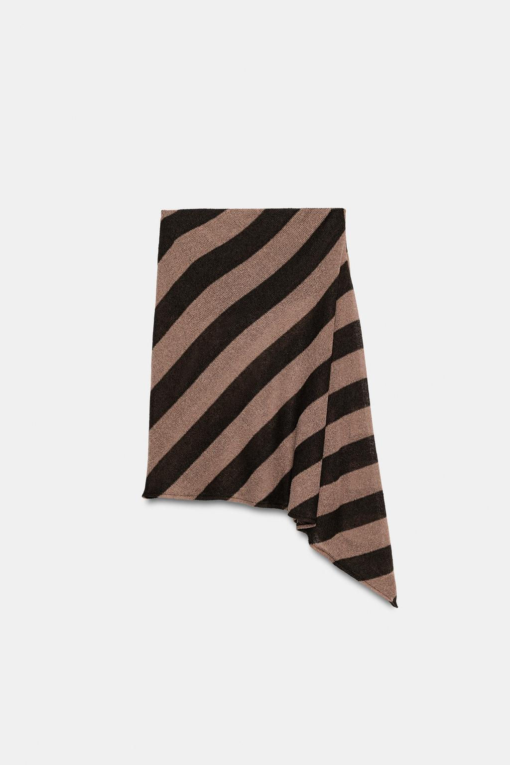 STRIPED RUSTIC BANDEAU TOP - Zara фото 7