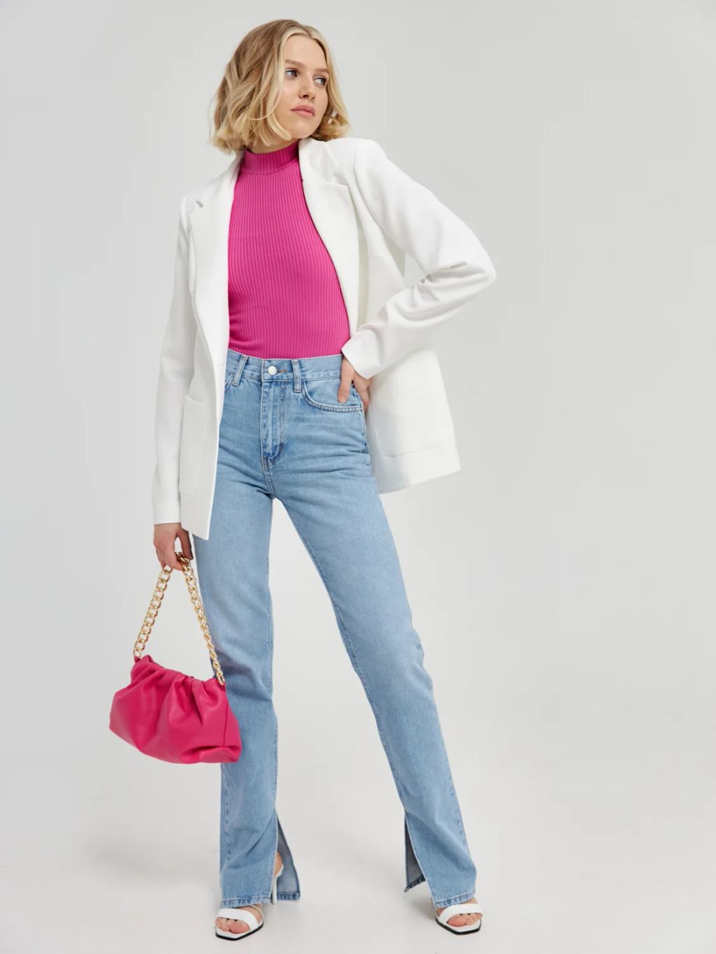 JETTY Боди из вискозы из тонкого трикотажа лапша  фото 13