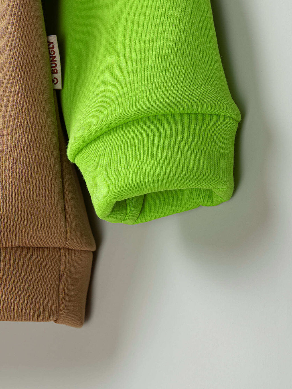 Худи Колор блок Песок утепленное 7+ - Bungly фото 5