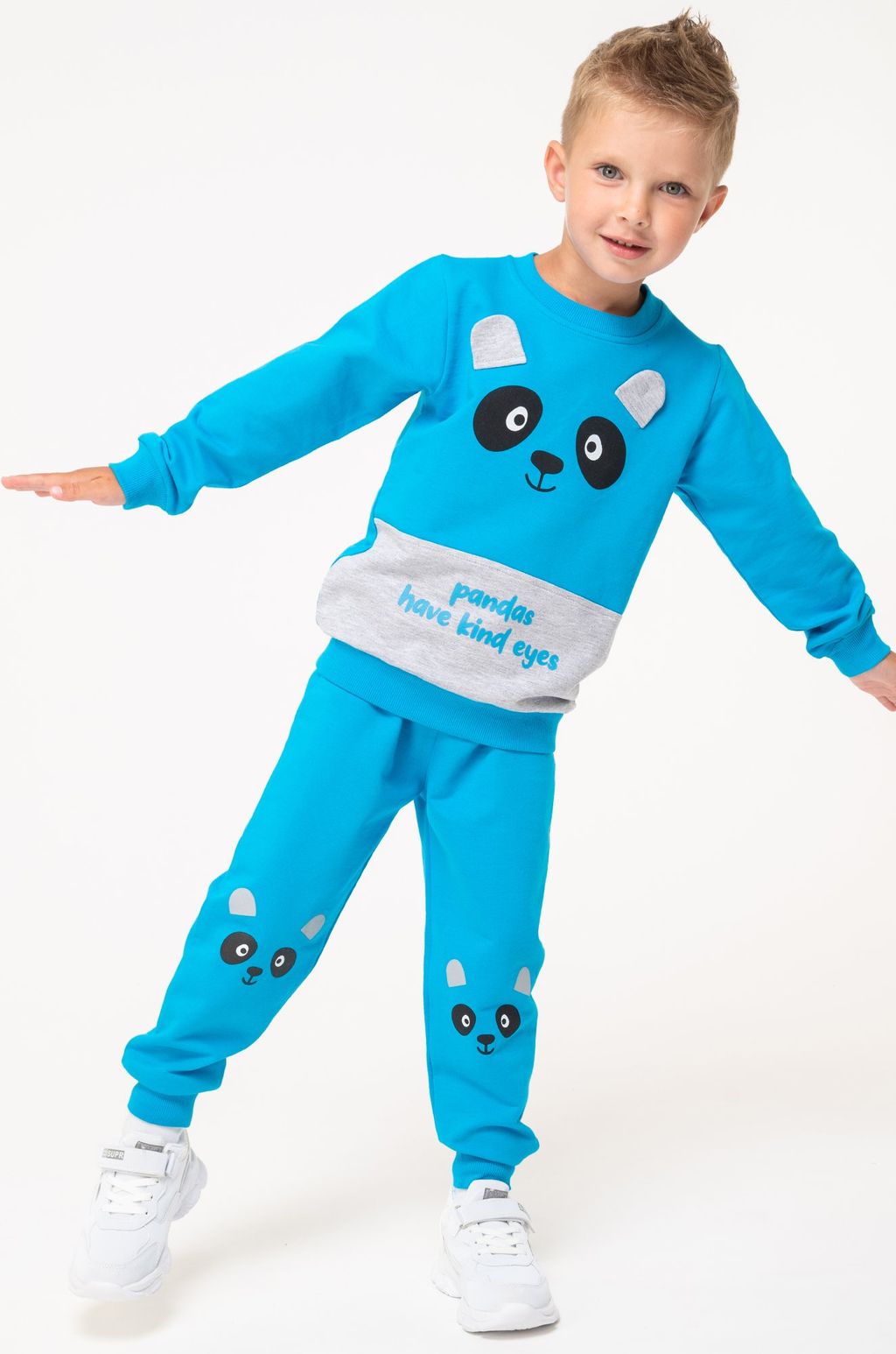 Комплект для мальчика (свитшот и штаны) Bonito - Bonito kids фото 2