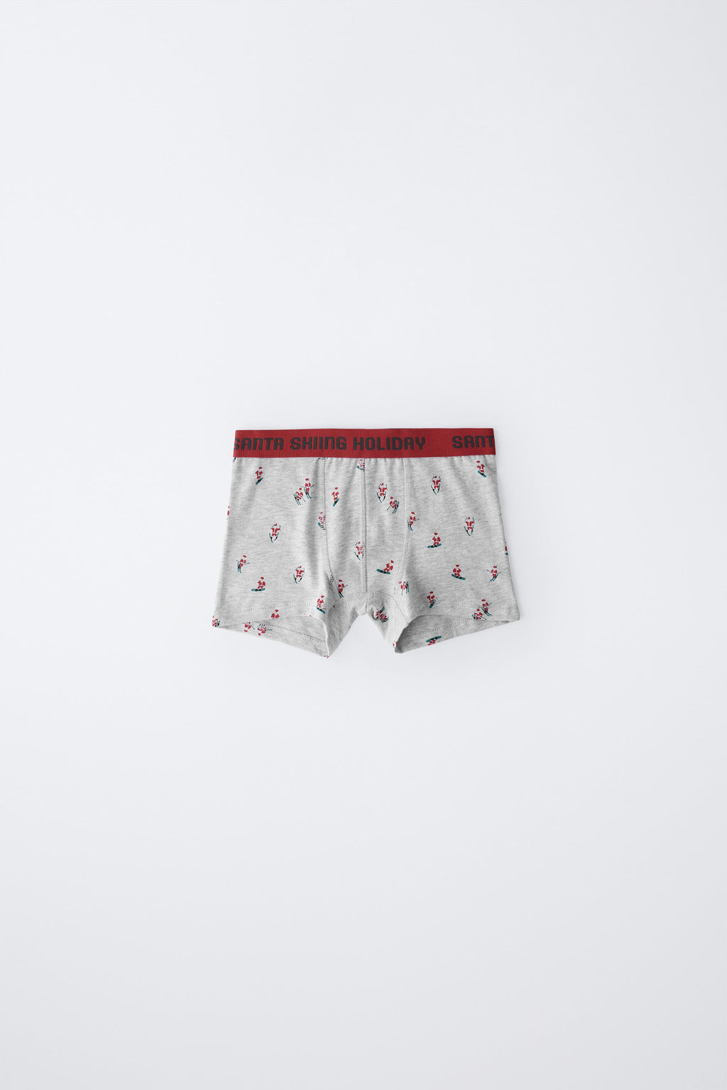 AGES 6-14 / PACK OF THREE SANTA AND SNOWMAN BOXERS - Zara фото 3