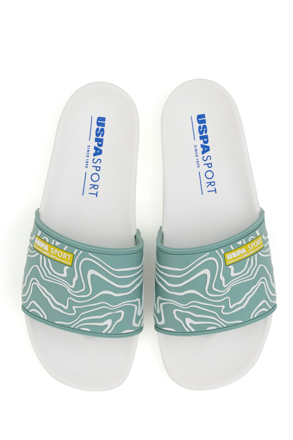 Мужские белые тапочки Неожиданная скидка в корзине - U.s. polo assn фото 6