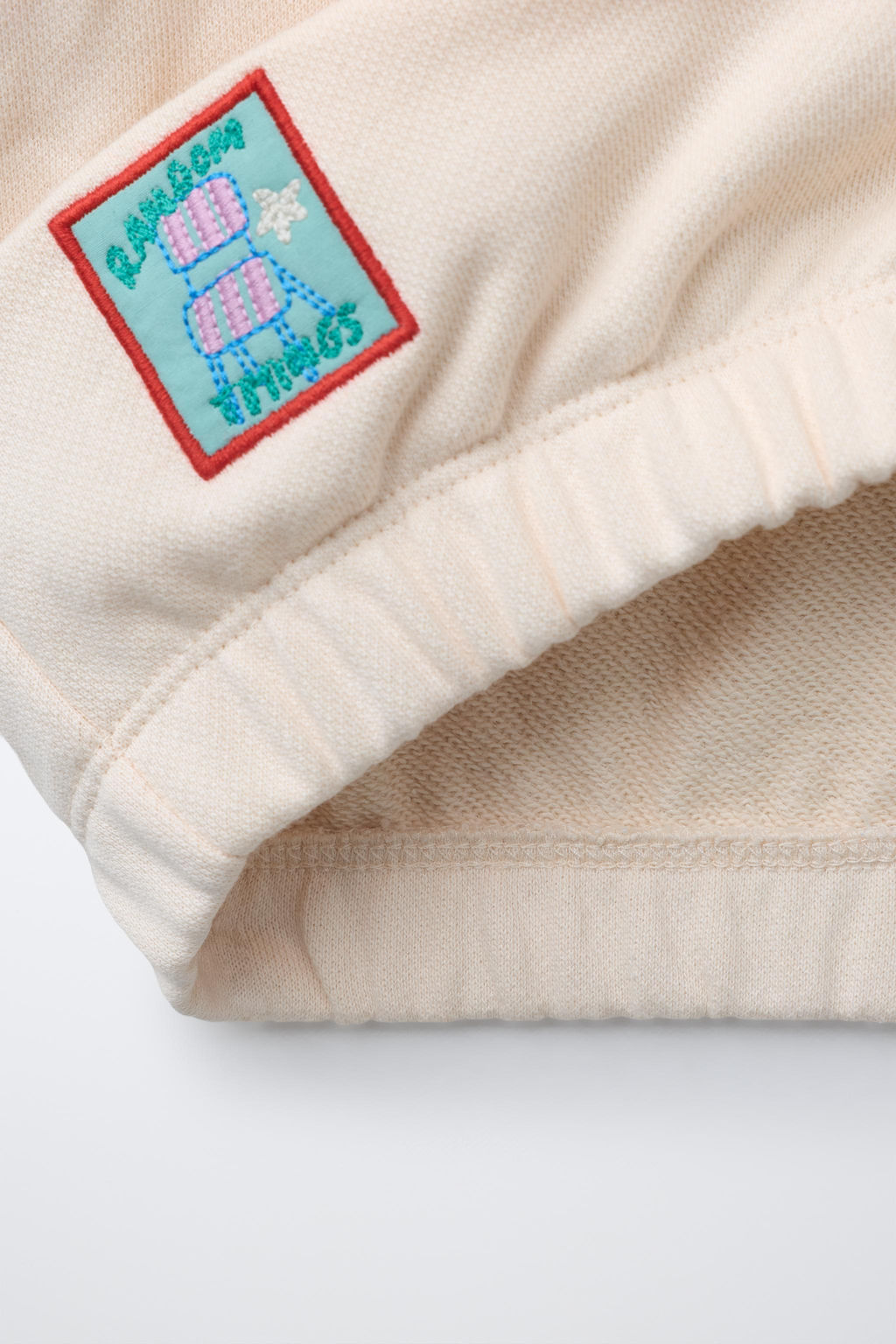 SUDADERA COLOR BLOCK / Verde / Crudo - Zara фото 4