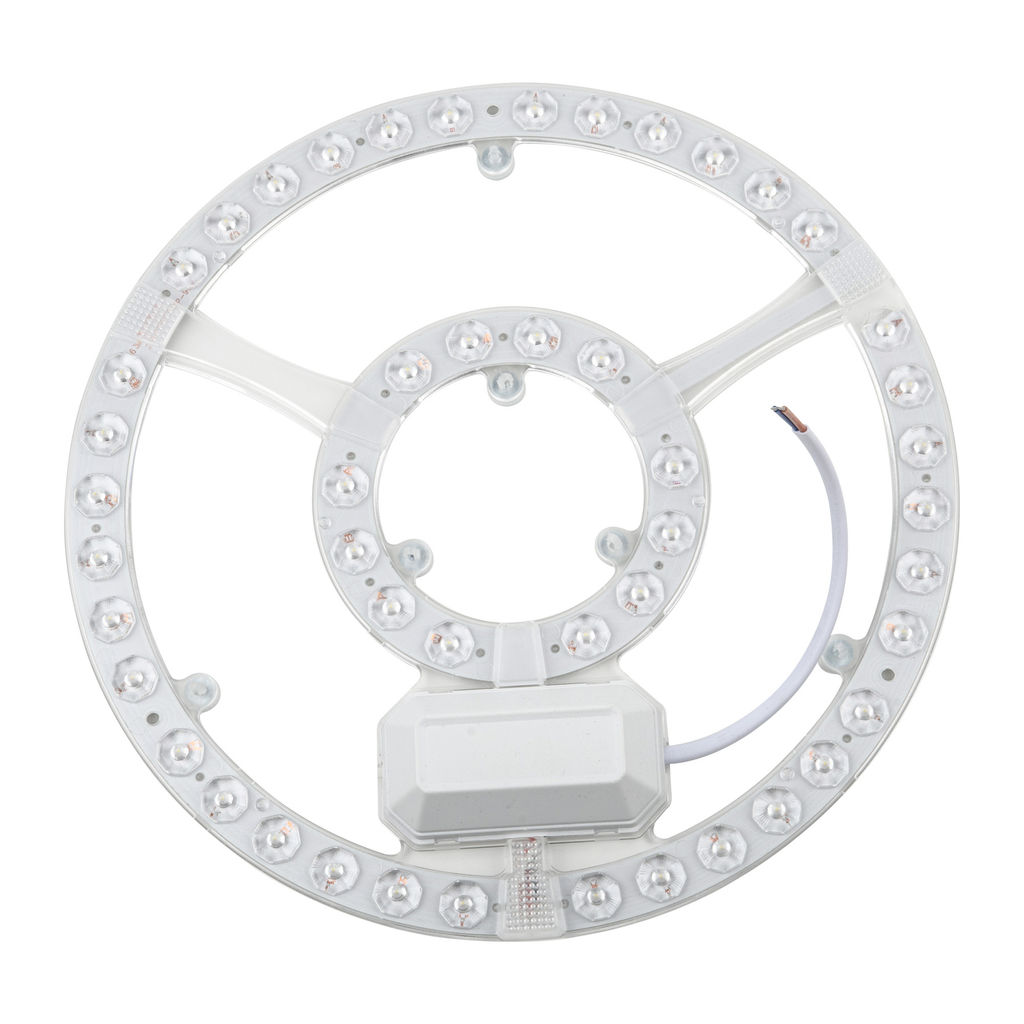 ULE-Q930-42W/4000K IP40 CLEAR Светильник-модуль светодиодный с драйвером, 220В, диаметр 265мм. Белый свет (4000K). Угол 180градусов. TM Volpe
