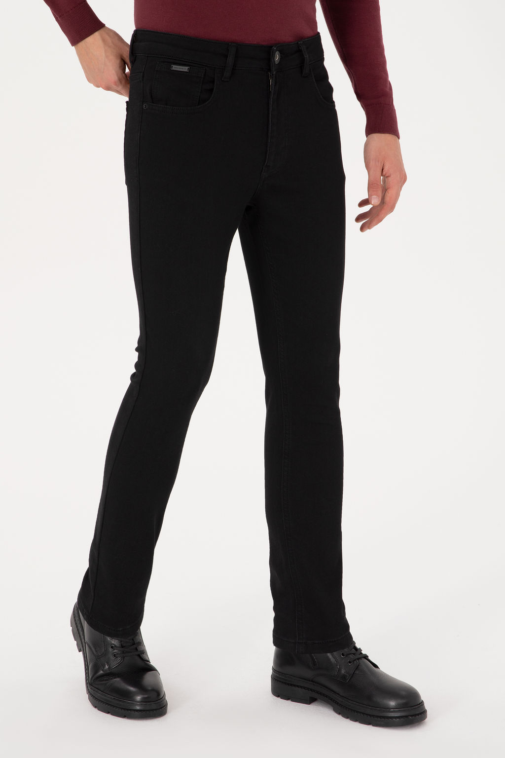 Erkek Siyah Jean Pantolon - U.s. polo assn фото 8