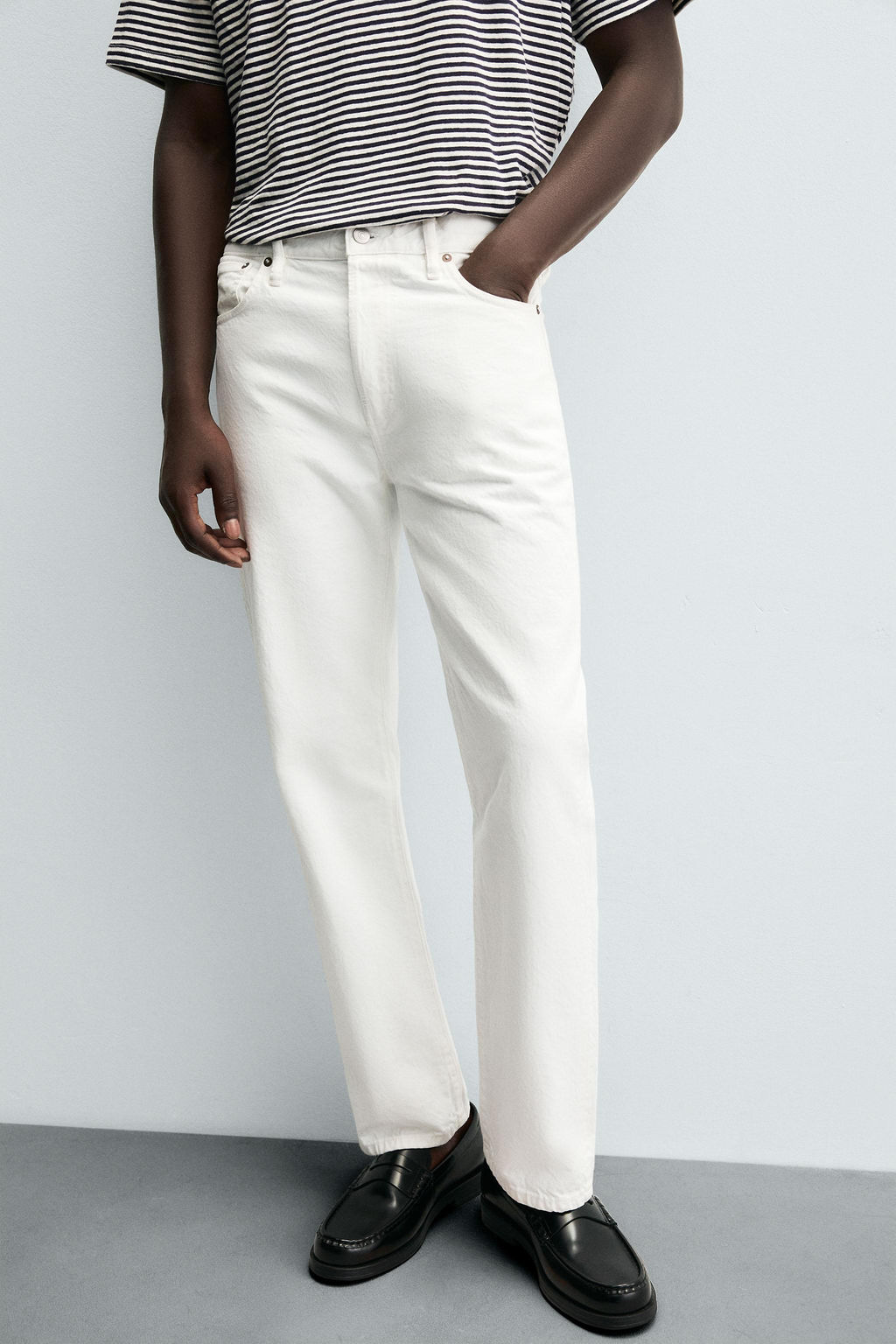 LEATHER PENNY LOAFERS - Zara фото 3