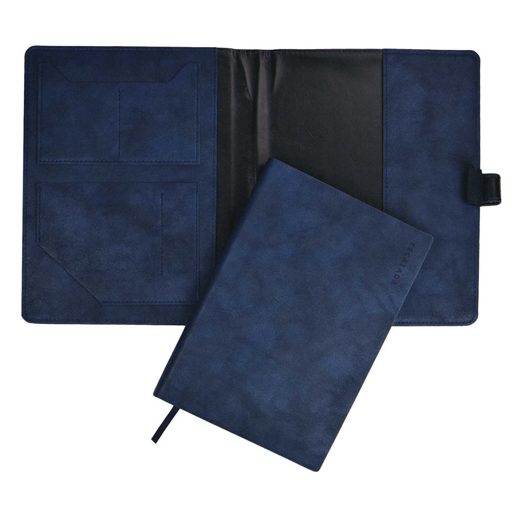 Ежедневник-органайзер недатированный ESCALADA, А5+, 160 л., арт. 63920/ 10 ТИВОЛИ СИНИЙ  фото 5