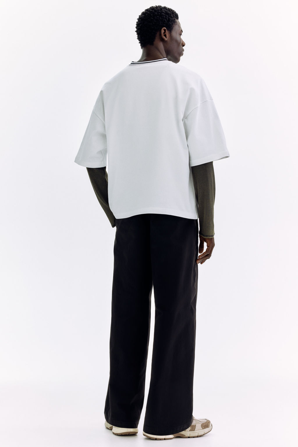 Camiseta de algod?n Oversized Fit - H&m фото 5