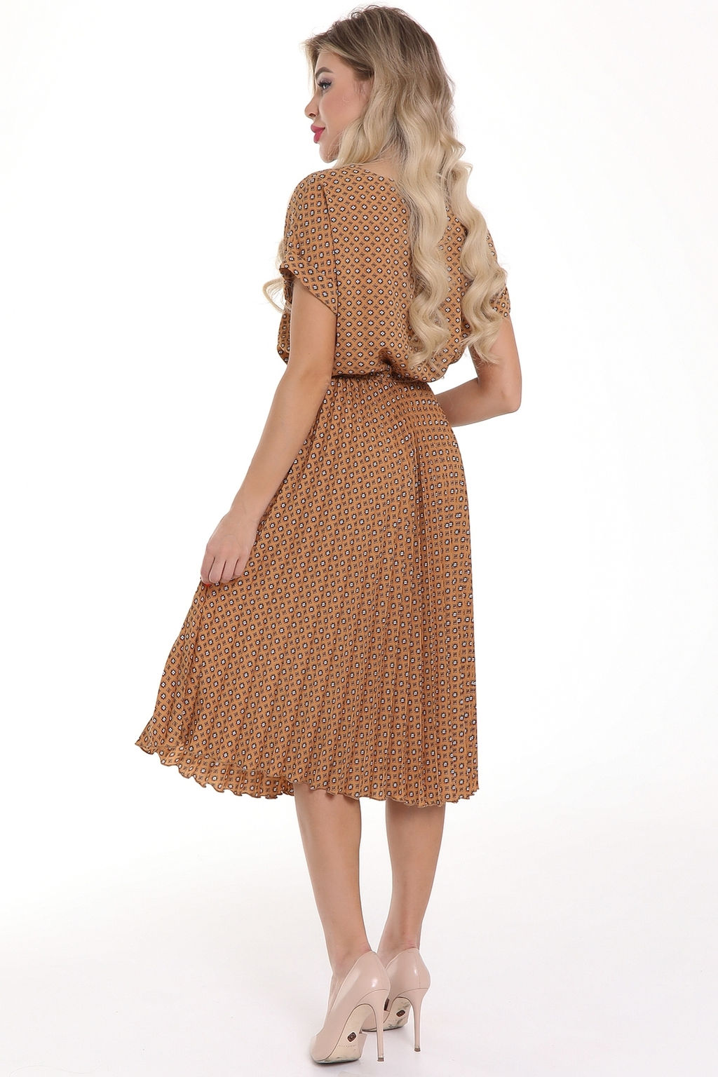 платье Летнее(гофре,голд) - Diolche фото 5