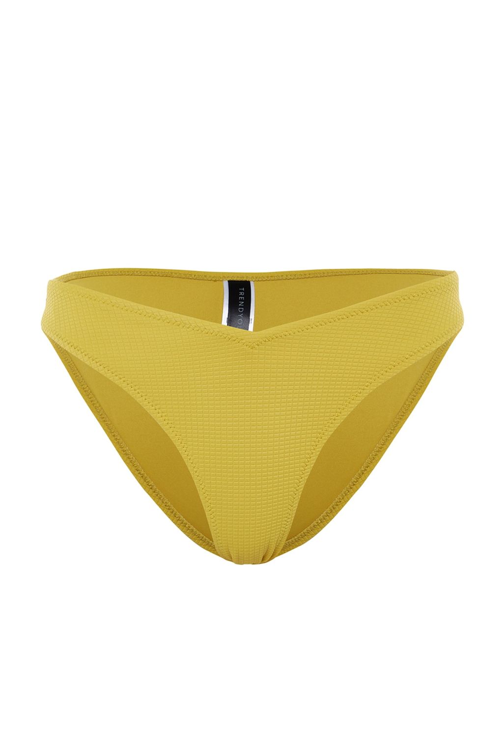 Yag Yesili V Kesim Dokulu Normal Paca Bikini Alt? TBESS22BA0121