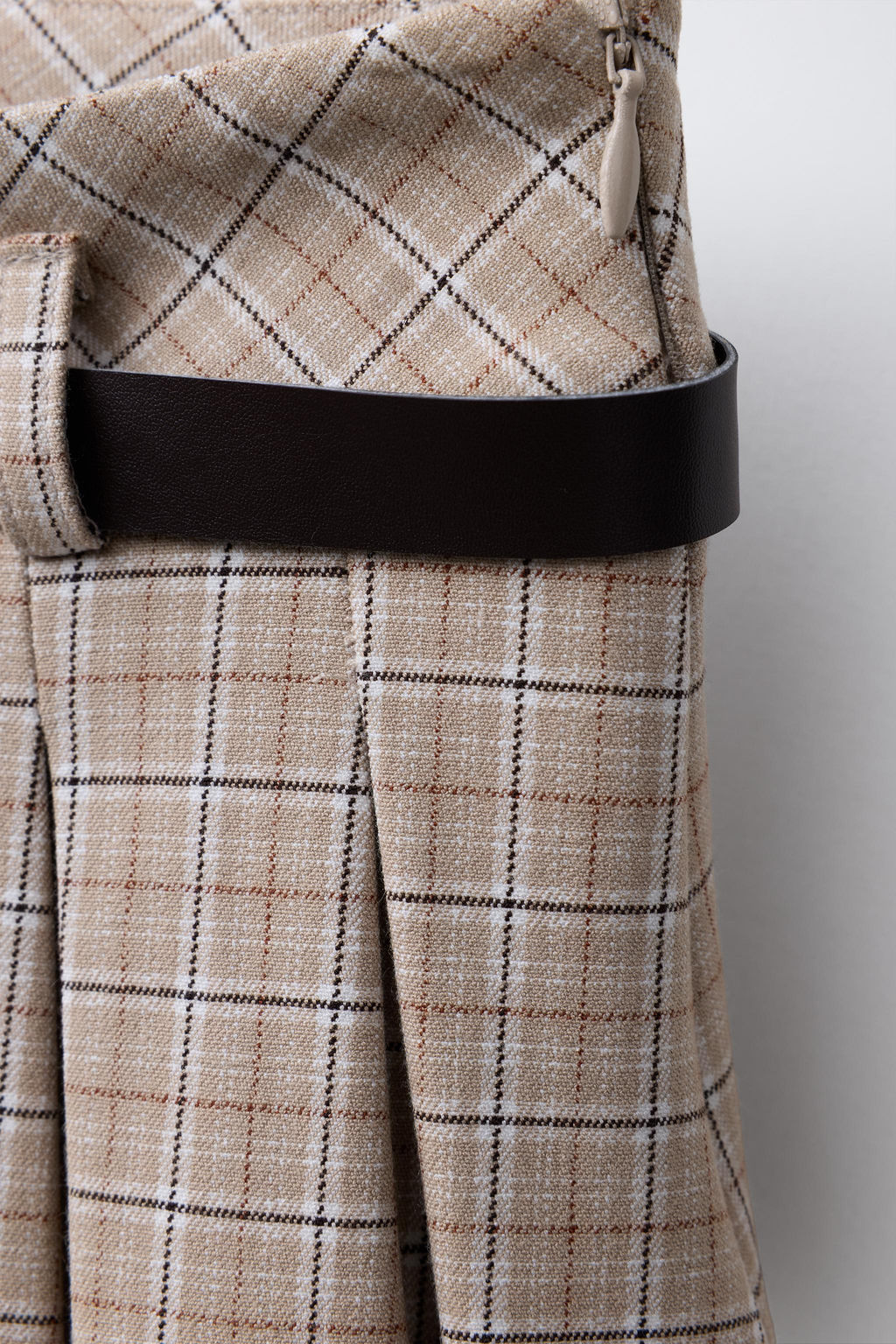 PLEATED SKIRT WITH BELT - Zara фото 4