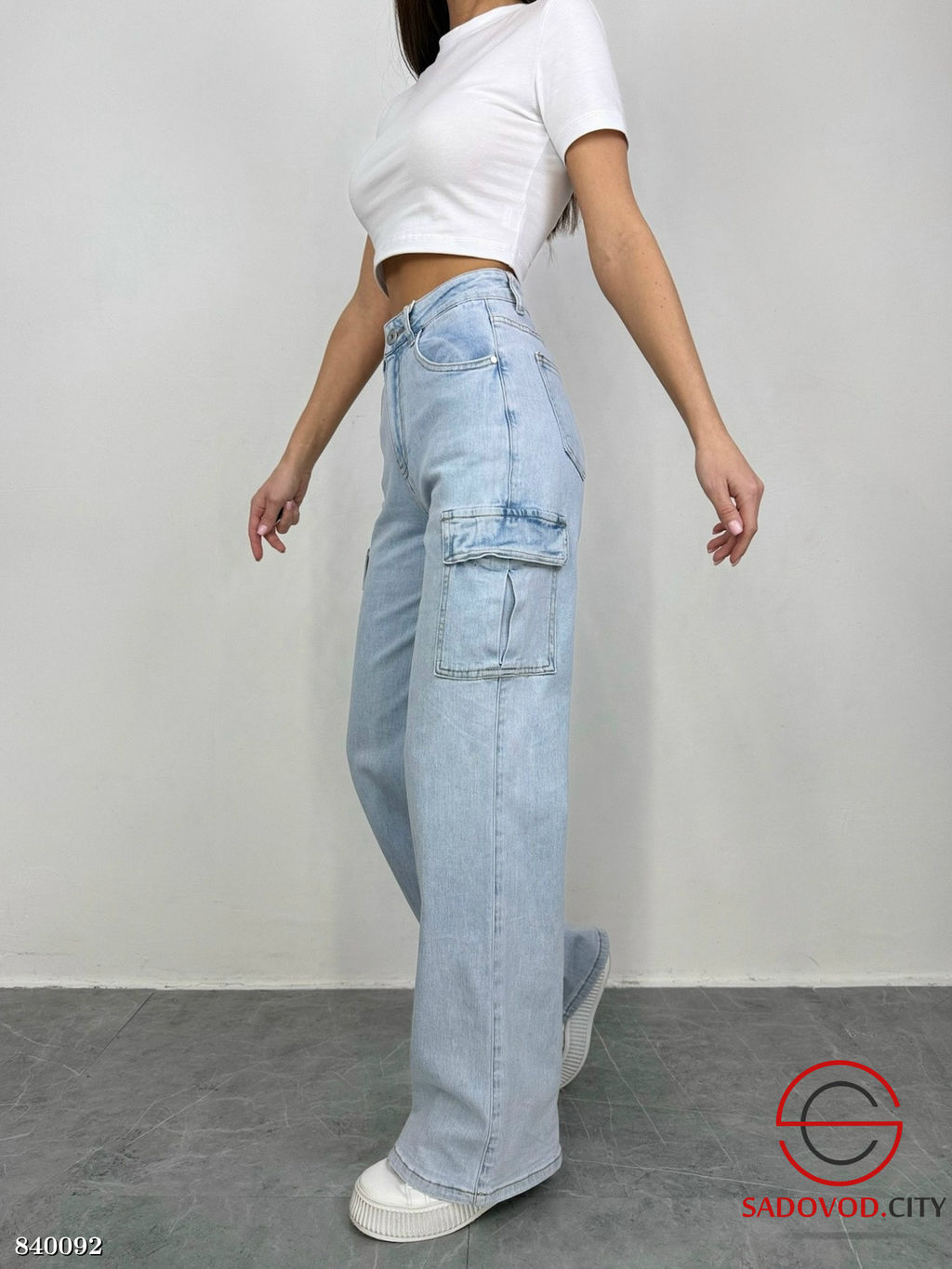 Джинсы с высокой посадкой - Bruno фото 7