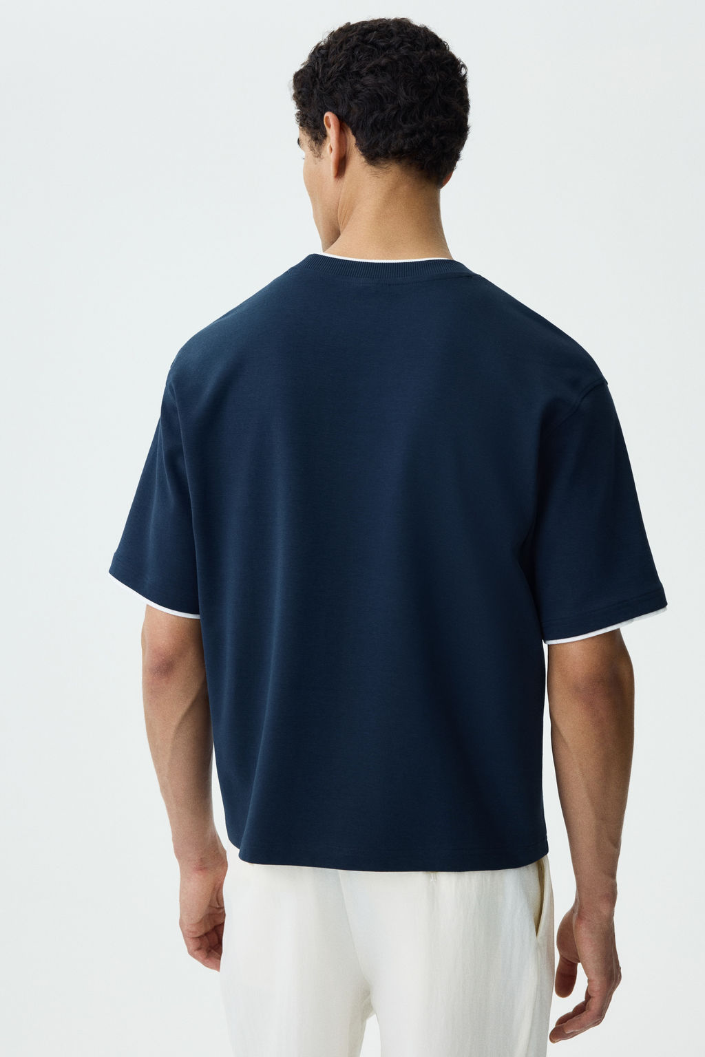 Camiseta boxy Relaxed Fit - H&m фото 6