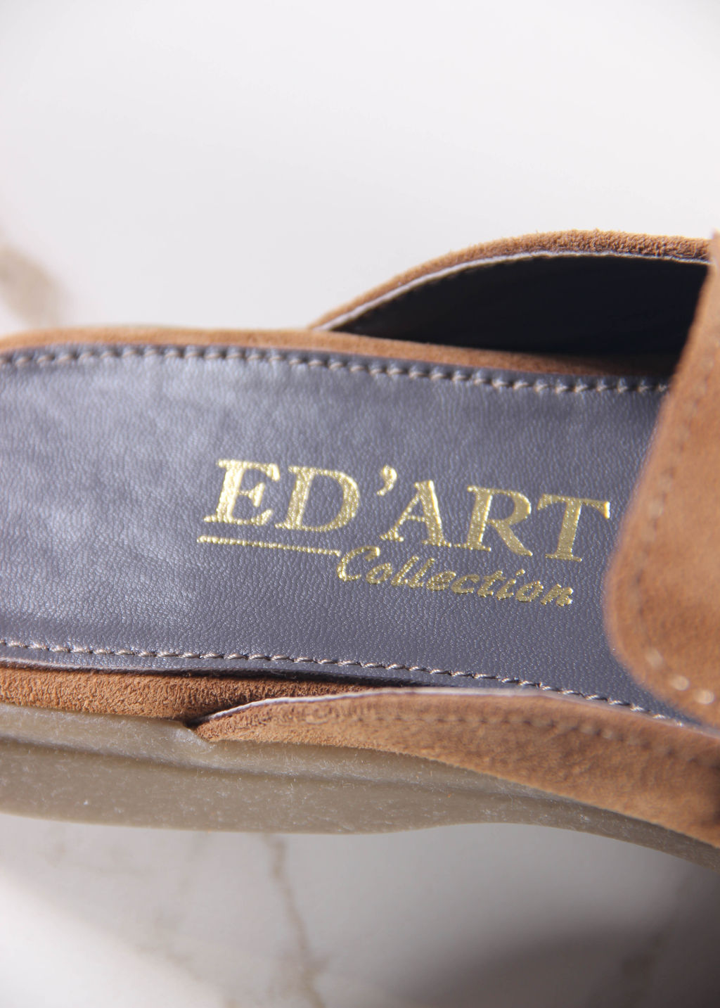 Мюли 1070.2614be. светло коричневая замша